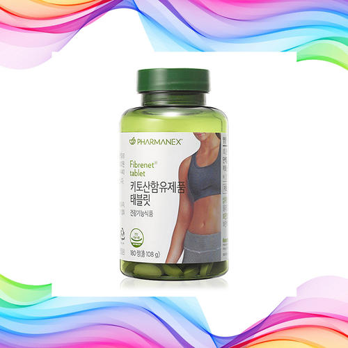 뉴스킨 <b>파마넥스 키토산함유제품</b> 태블릿 (<b>화이버넷</b>) 180정