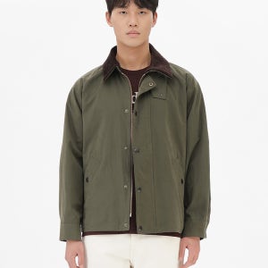 남성 코듀로이 카라 헌팅 재킷