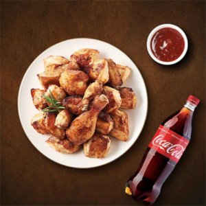 굽네치킨 오리지널+콜라1.25L
