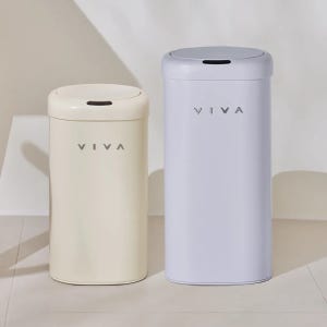 비바 센서 휴지통 디엣지 11+20L세트 종량제 기저귀 냄새차단 자동 센서 휴지통