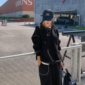 [기획세일20%]토렌 스티치 맨투맨 조거 트레이닝세트(쭈리/기모ver)