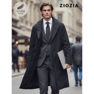 [지오지아]  벨티드 구스 패딩 코트 (AAC4FP1101)