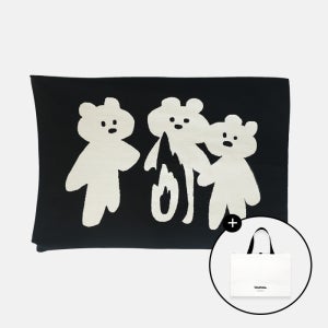 [쇼핑백 증정] 불멍 니트 블랭킷