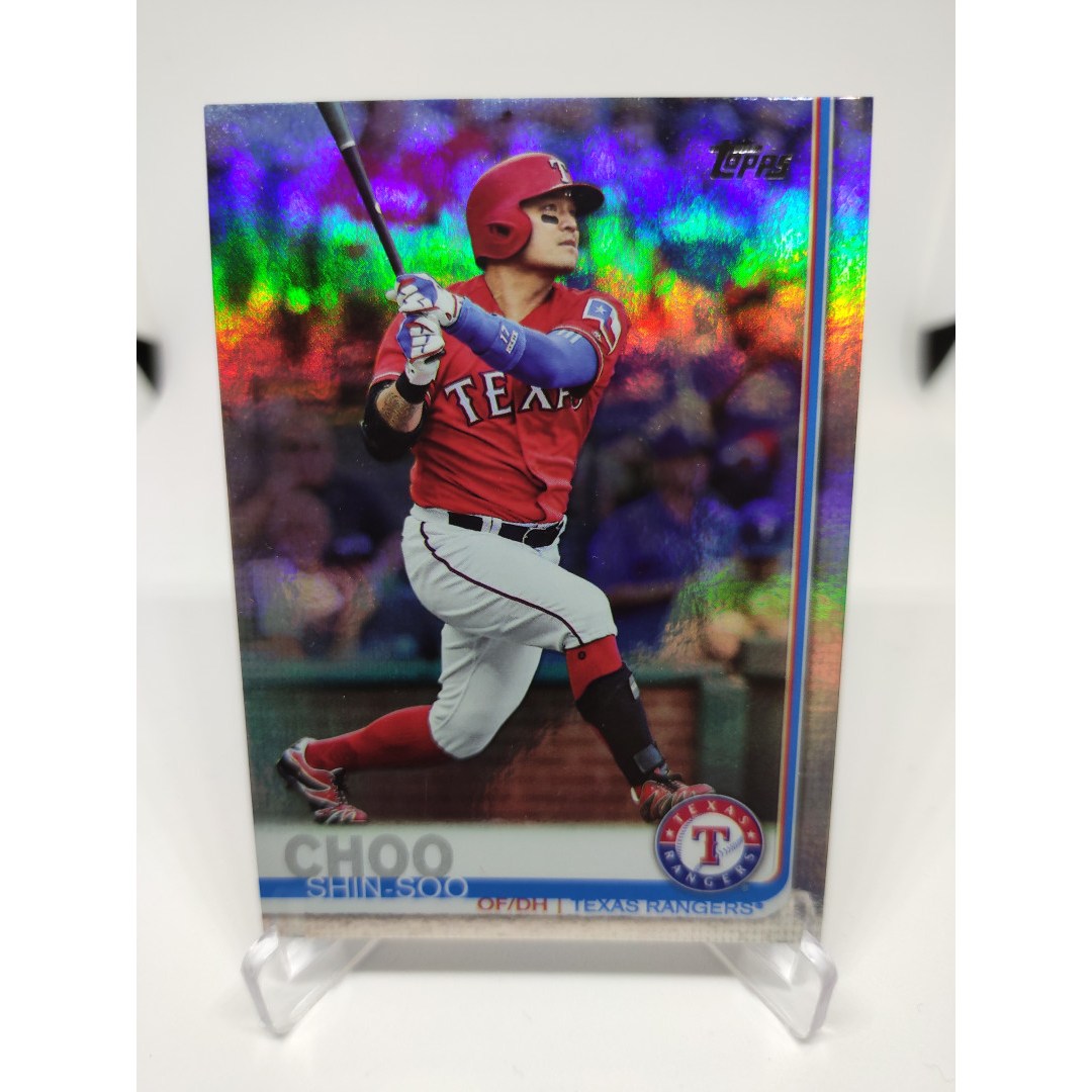 2019 Topps 추신수 베이스카드 실버 Silver Foil MLB 야구카드  1개