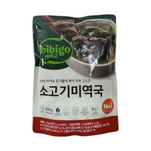 비비고 CJ 비비고 소고기 미역국 500g