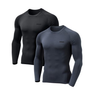 [테슬라] [2PACK] 기모 베이스레이어 라운드 긴팔 티셔츠 5005840377