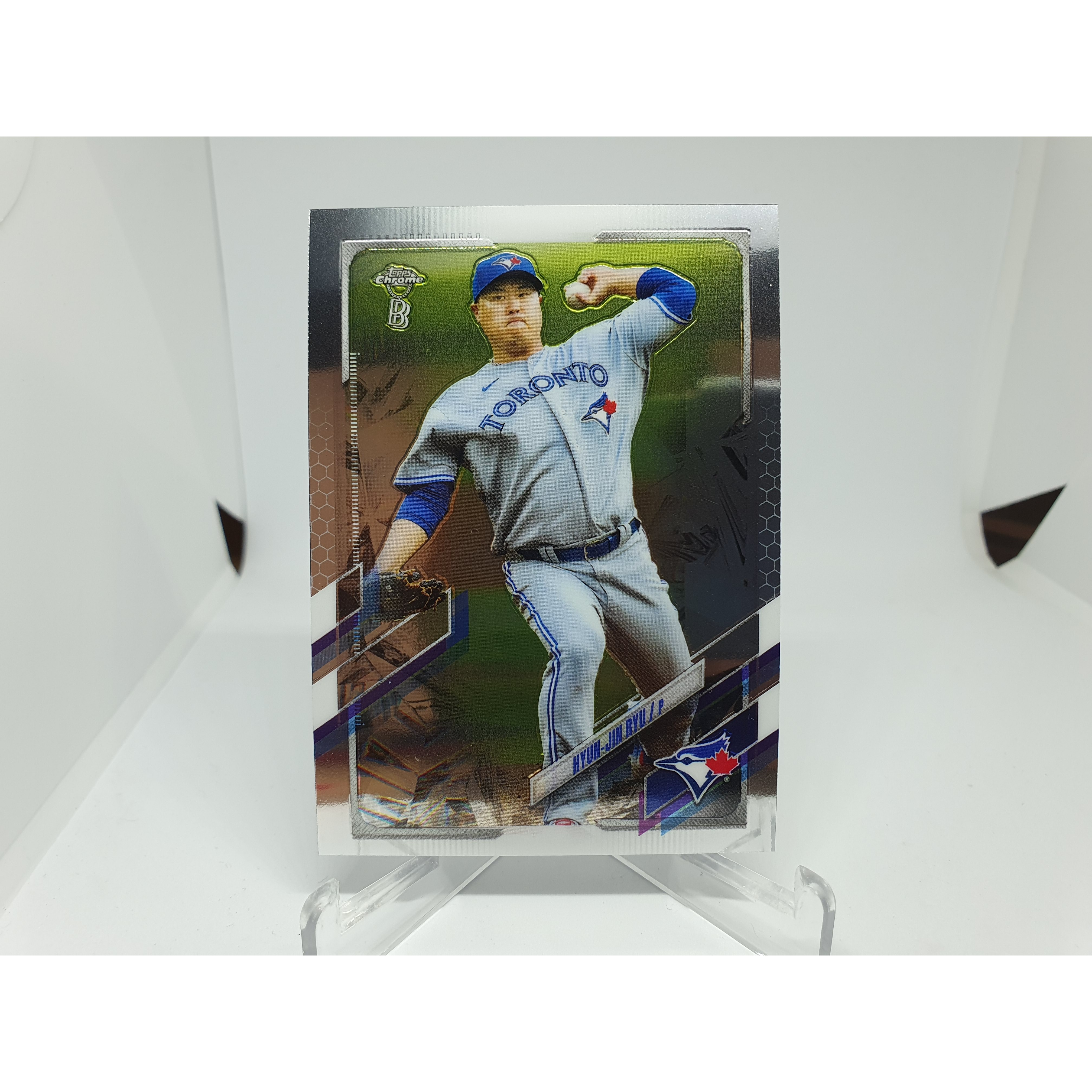 류현진 ﻿2021 Topps Chrome Ben Baller MLB 야구카드 토론토 블루제이스  1개