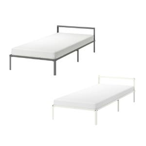 이케아 GRIMSBU 철제침대 풀세트 (싱글)/침구미포함