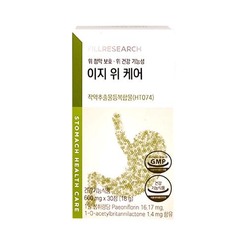 <b>필리서치</b> 이지 위 케어 600mg x 30정 in