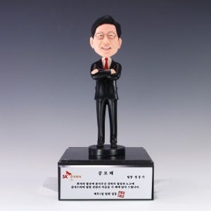 임원, vip 퇴직 피규어 기념패 감사패 상패