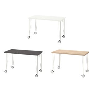 이케아 LAGKAPTEN 테이블(120x60) + KRILLE 바퀴다리세트/책상