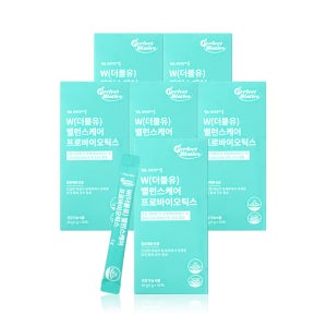 W(더블유) 밸런스케어 프로바이오틱스 질 유래 유산균 30포 x 6박스 (총6개월분)