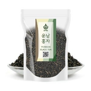 운남홍차 잎차 500g 블랙티 찻잎