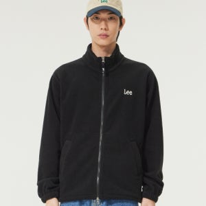 [리] 폴라플리스 집업 자켓 블랙 LE2403JKF1BK