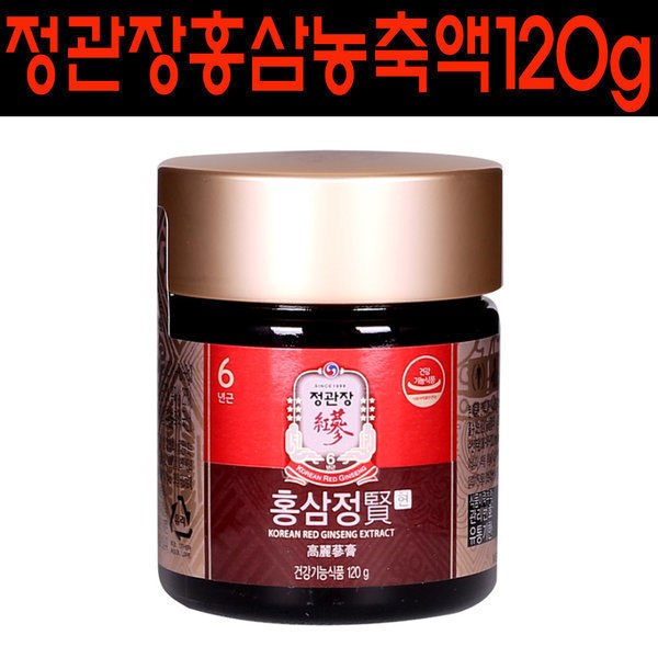 고려인삼 인삼차 Jung Kwan Jang <b>Red Ginseng</b> Extract 정관장 홍삼진액 농축액(120g)