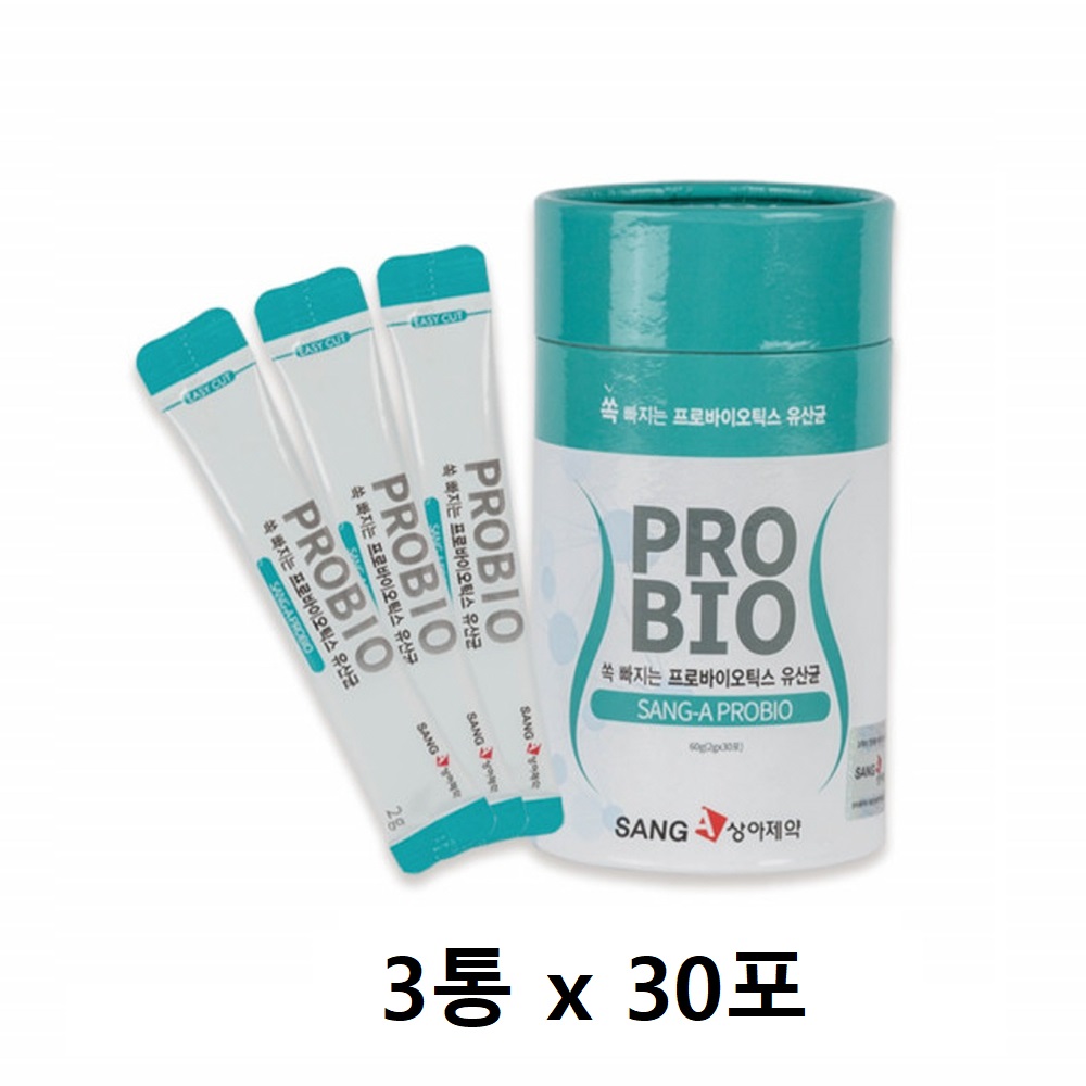 <b>프로바이오틱스</b> 가루 장건강 혼합 유산균 온가족생유산균 불가리쿠스 락토바실러스 플란타룸 3통  60g  3개