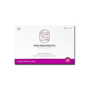 안국건강 안국건강 안국 루테인 지아잔틴 미니 90.91mg x 180캡슐 1개 ESC