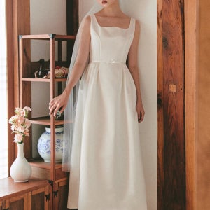 가니송 Bridal Audrey Lady Dress_White