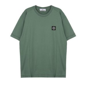 스톤아일랜드 슬림핏 반팔 티셔츠 811524113-V0055