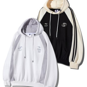 [고스트리퍼블릭] [SET] 스포티 래글런 후드티 2종 세트 p481_482