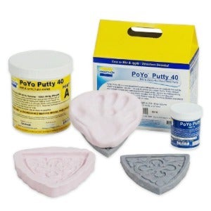 Poyo Putty 40(0.97kg)-축합형 실리콘 퍼티 (경도 40)