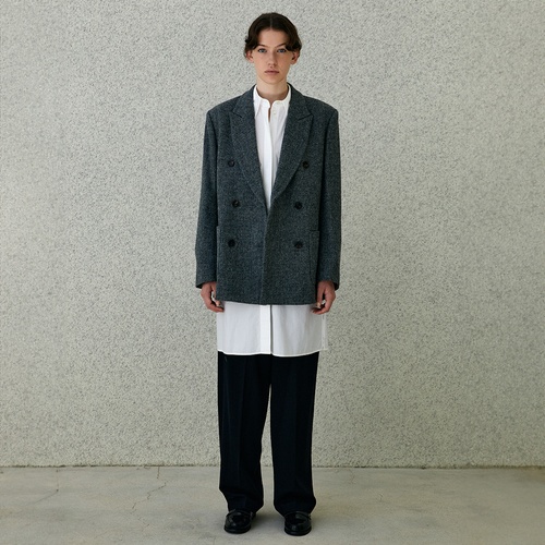 [떼뚜] double jacket (harris tweed)