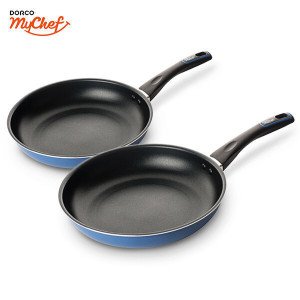 도루코 (쿠폰가 24290원) 애쉬블루 프라이팬 1+1 (프라이팬24cm+28cm)