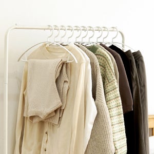 가쯔 라운드 어깨뿔방지옷걸이 논슬립 니트 옷걸이 10P
