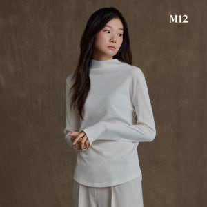 M12 여성 하프넥 티블라우스5종