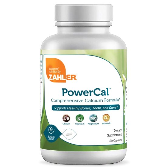 <b>자일러</b> PowerCal 종합 <b>칼슘</b> 포뮬러는 건강한 뼈, 치아 앤 잇몸을 지원합니다 -- 120 캡슐