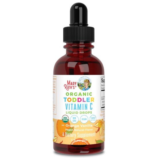 MaryRuth s 오가닉 오가닉 <b>토들러 비타민 C 리퀴드</b> 드롭스 오렌지 바닐라 30ml