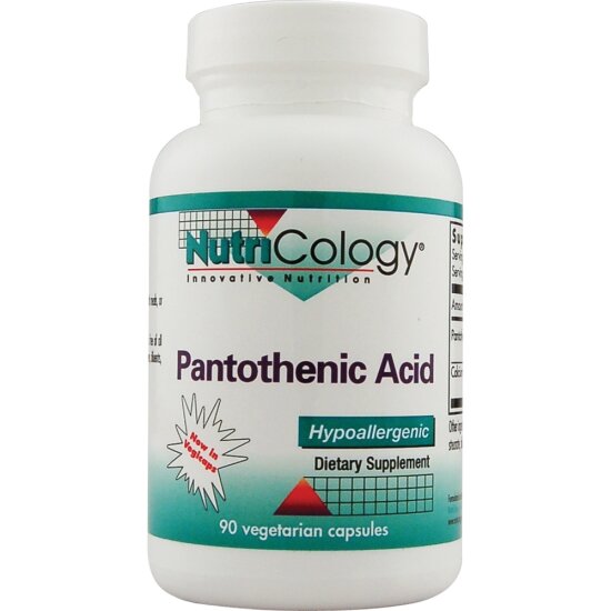 <b>뉴트리콜로지 판토텐산</b> 90 캡슐