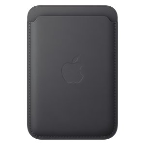 Apple 정품 2024 아이폰 맥세이프형 파인우븐 카드지갑  블랙  1개 MA6W4FE/A
