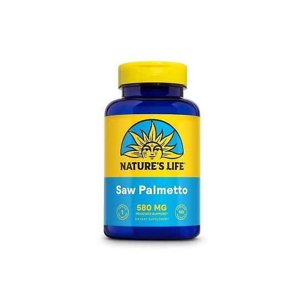 Natures Life Saw Palmetto 580mg 100 Capsule 749649