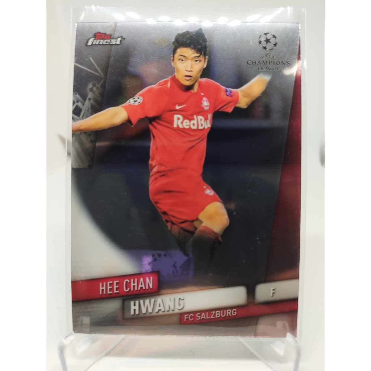 2019 Topps Finest UEFA 황희찬 86번 프리미어리그 축구 황희찬카드  1개