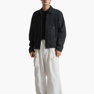 노웨이홈 리벳 카라 데님자켓