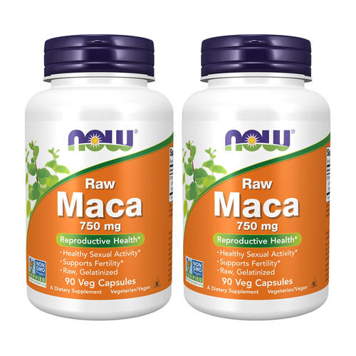 2개 나우푸드 로우 마카 750 mg 90 베지캡슐 MACA 활력 남성 스태미너 <b>자양강장제</b> 영양제
