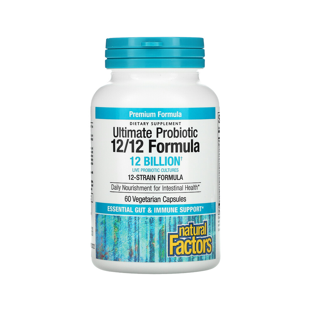 네추럴팩터스 <b>얼티밋 프로바이오틱 1212</b> Formula 120억 락토바실러스 비피도박테리움 살리바리우스 아시도필러스 람노서스 60 식물성 캡슐  1개