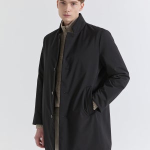 [닥스 남성] [OLMETEX] 프리미엄 층전재 경량 트렌치 코트 DMTR4DN44BK