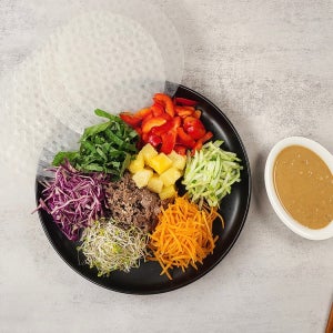 준비가 필요 없어 간편한 신선 월남쌈 키트 370g(1~2인분) 3팩