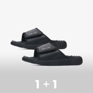 [1+1]남성용 지압슬리퍼 베드킹