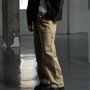 [디키즈] 더블니 카펜터 트윌 워크팬츠 Khaki DIKU242LRPN314KK