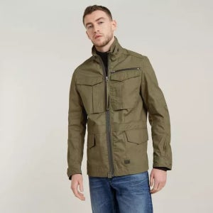 지스타로우 별 자켓 올리브 G Star GS Rovic Jacket Olive 61413515