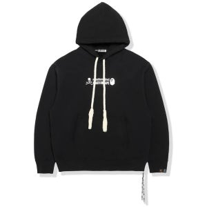 베이프 X 마스터마인드 11주년 풀오버 후디 블랙 MVBSW114905MI