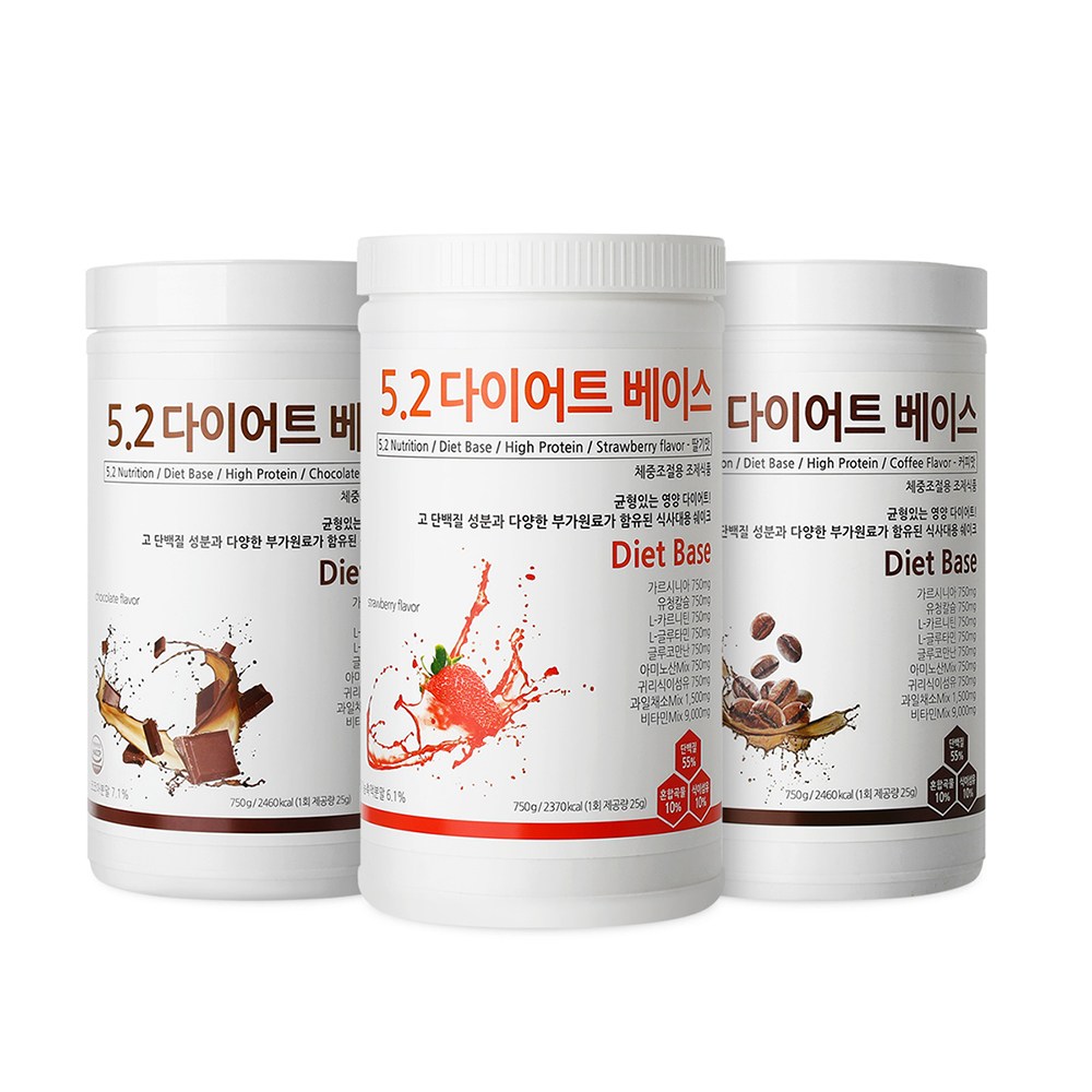 5.2 다이어트베이스 750g  1개