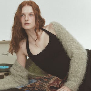 아수라 As Basic Halter Sleeveless (Black)