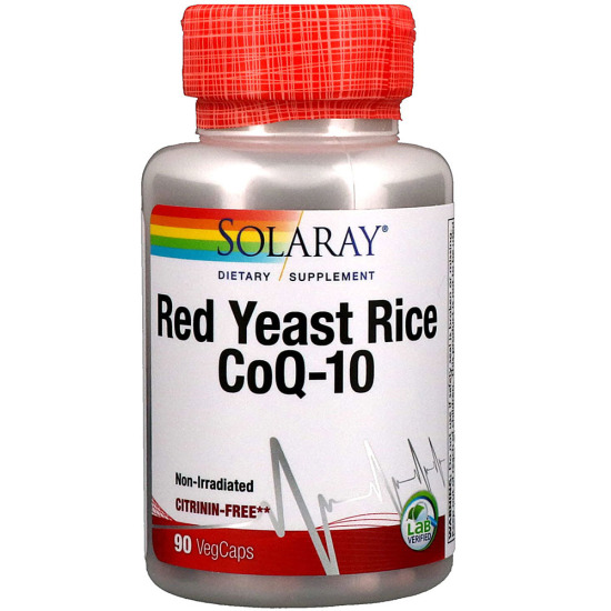솔라레이 <b>레드 이스트 라이스 CoQ 10</b> 90 식물성캡슐