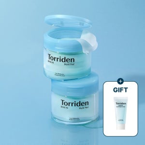 토리든 [2개묶음] 다이브인 저분자 히알루론산 멀티패드 80매+(수딩크림 20ml 증정)