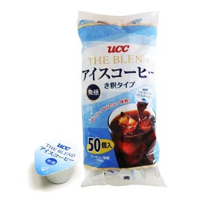 UCC 더 블랜드 아이스 커피 무가당 포션 커피 50개입