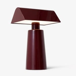 [해외] &tradition Caret Portable table lamp MF1 (Request Info) 8487586267481 | Color: Dark Burgundy